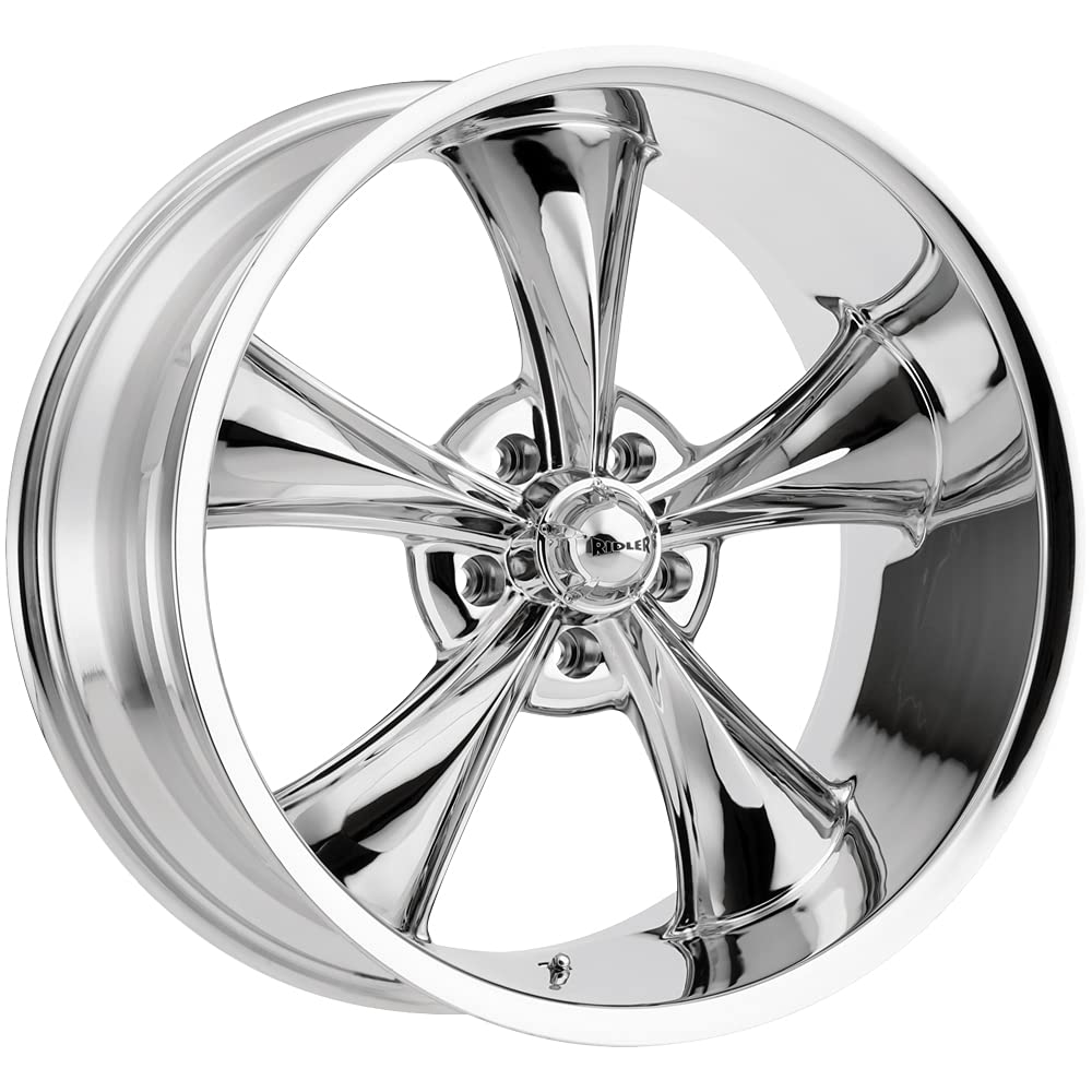 18x9.5 695, Bolt Pattern: 5x4.5/, Offset: 6, CHROME, set of 1