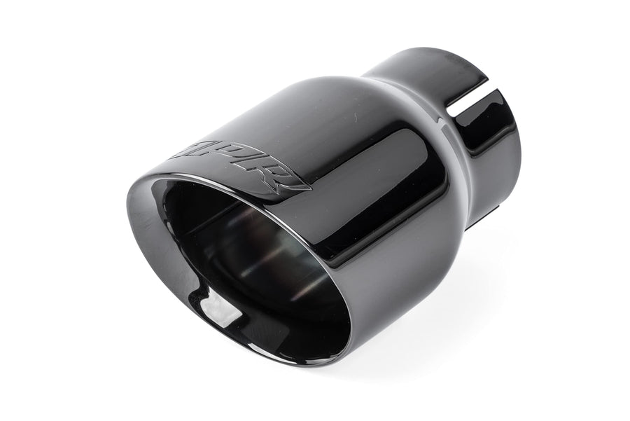 Double-Walled APR TPK0008 3.5 in. Slash-Cut Tips Diamond Black - Set of 2