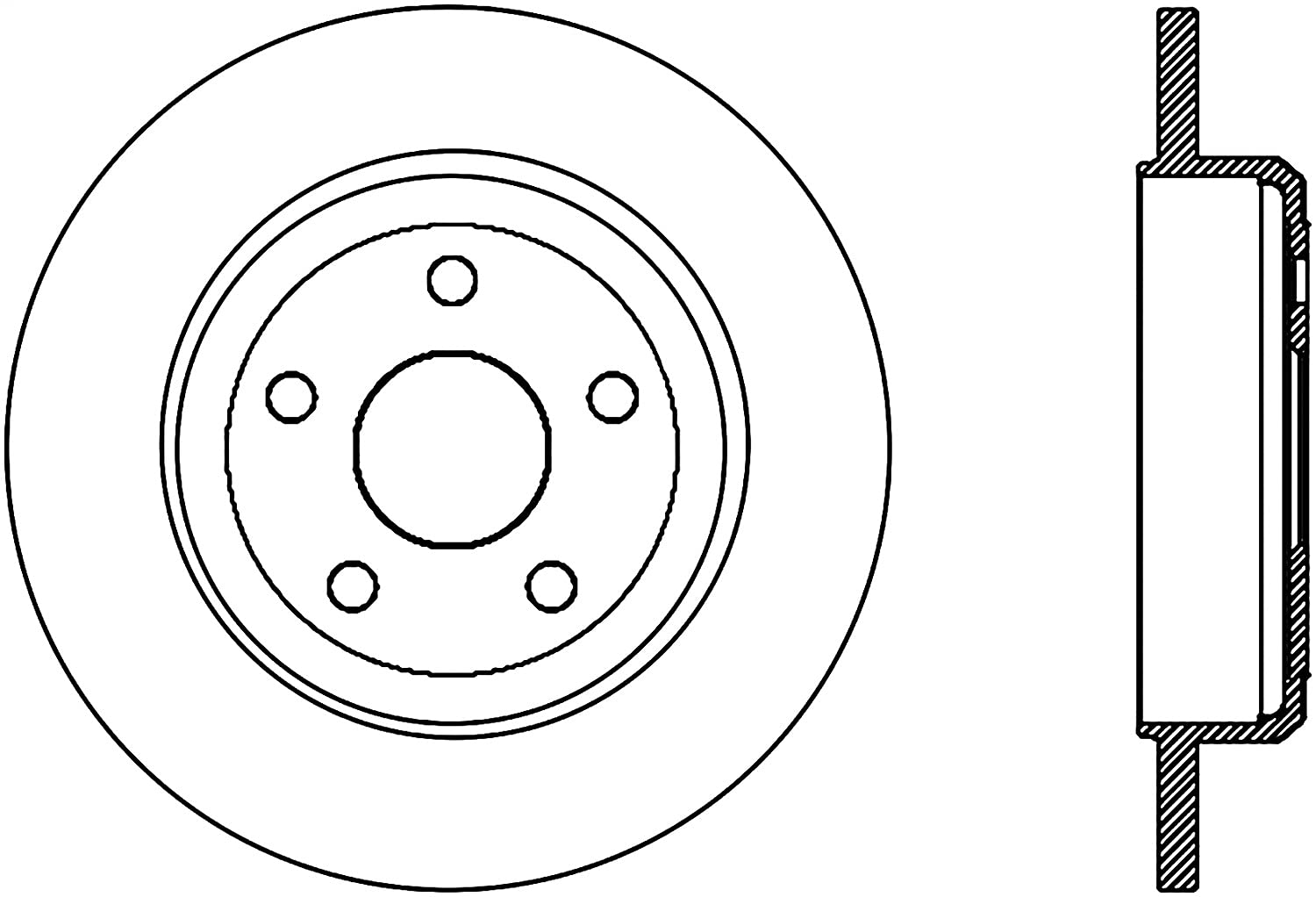 Brake Rotor StopTech (128.58005L)