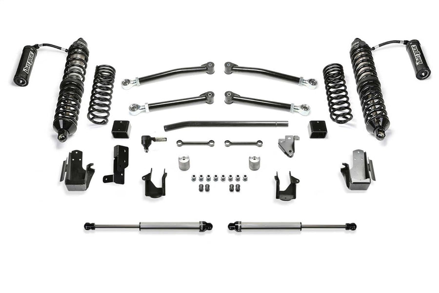 18-20 Jeep JL Fabtech 4WD Gas 5in Trail w/DLSS 2.5 Coilover Resi & RR DLSS (K4227DL)