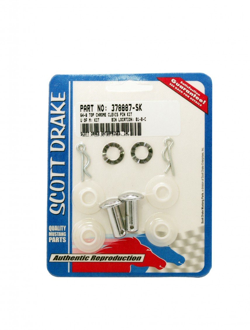 Convertible Top Clevis Pin Kit Scott Drake 378887-SK