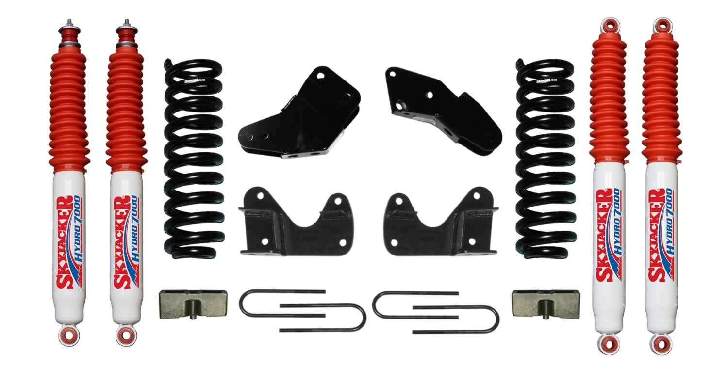 Suspension Lift Kit w/Shock Skyjacker 134R2K-H 4 In. Lift Incl. Standard Brackets U Bolts Blocks