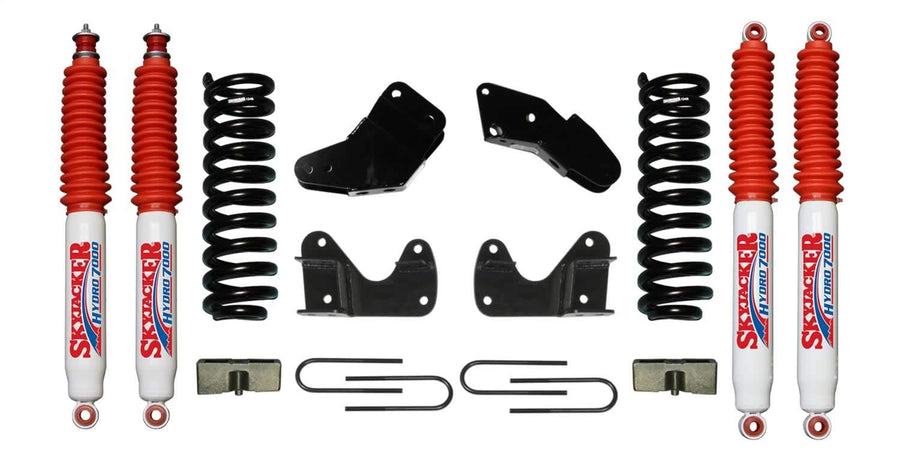 Suspension Lift Kit w/Shock Skyjacker 134R2K-H 4 In. Lift Incl. Standard Brackets U Bolts Blocks