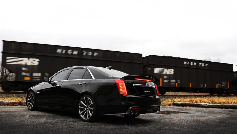 4.0 IN Twin Pro-Series Tip Kit | 2016-2019 CTS-V 6.2L CORSA Systems Polished