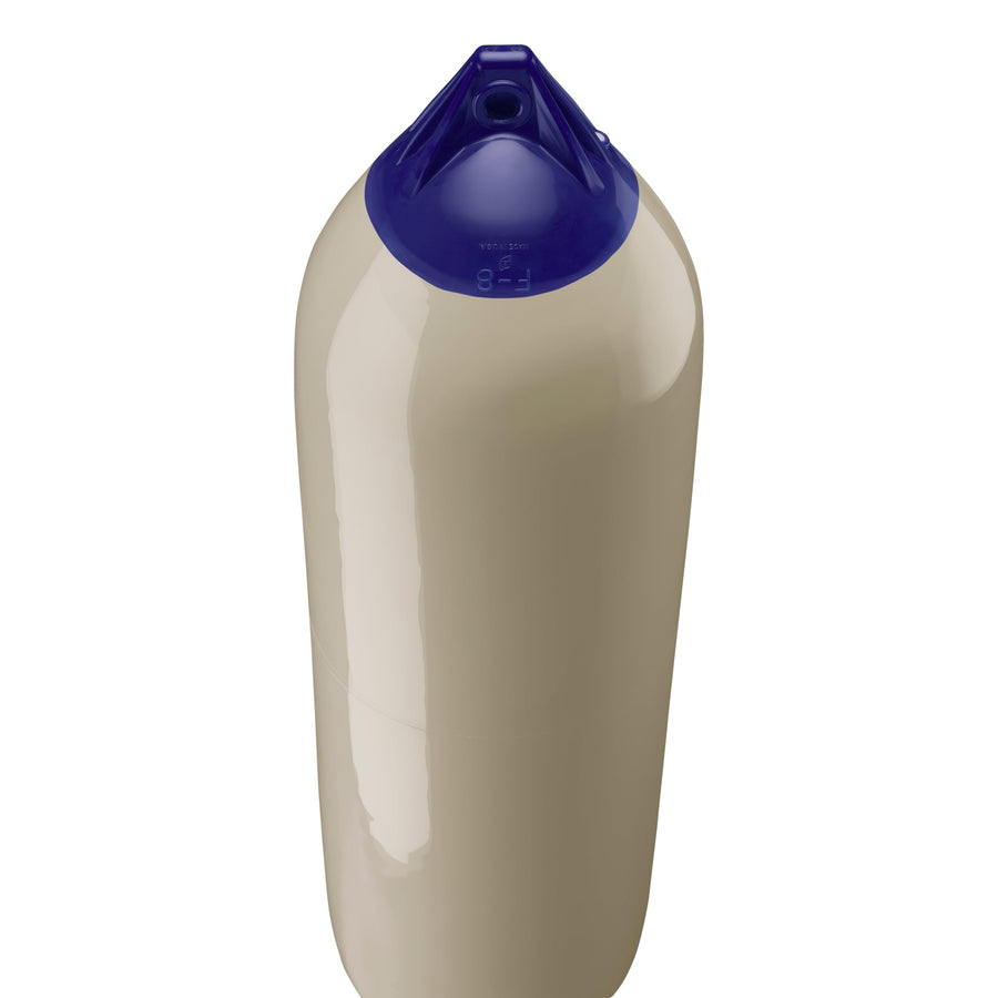 F-8 Standard Polyform Boat Fender Blue Ropehold - Sand