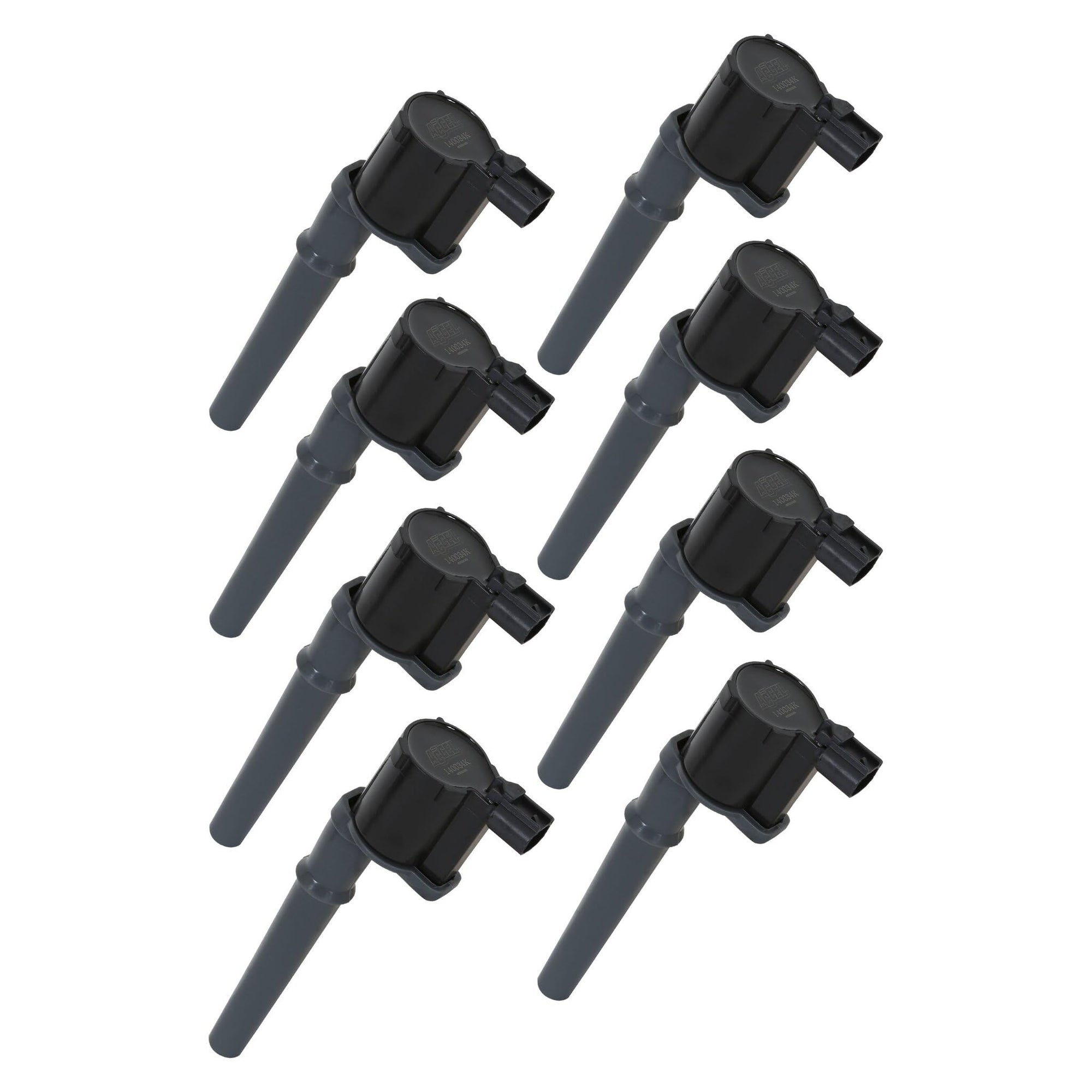 SuperCoil ACCEL 140034K-8 Ignition Coil - Black - 8 Pack