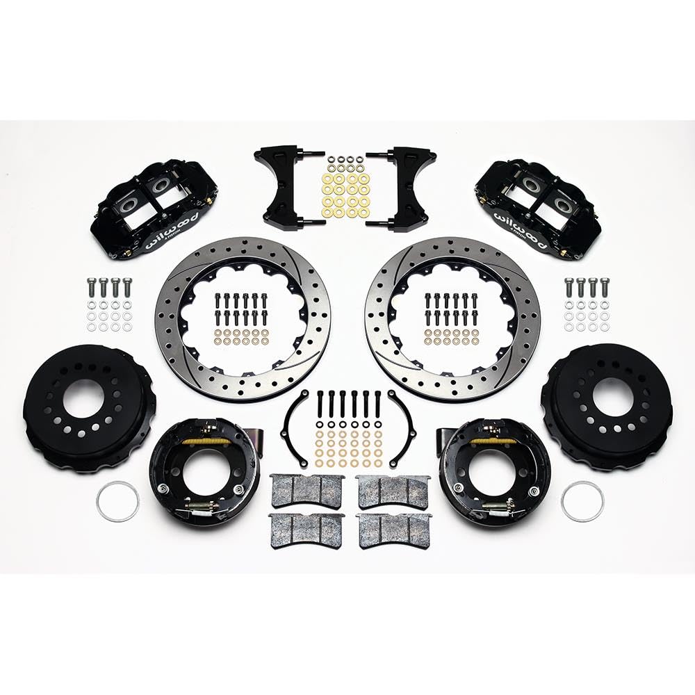 Rear P-Brk Kit, FNSL4R, 12.88" Drilled
