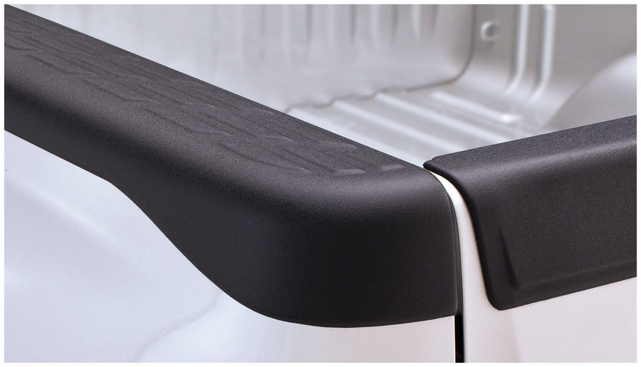 Husky Liners Bed Rail Caps OE-Style w/Out Stakeholes | Fits 2007-2013 GMC Sierra 1500, 6'6"' Bed; 2007-2014 Chevrolet Silverado 2500 HD & 3500 HD, 6'6"' Bed | Black, 2-pcs. | 2888032