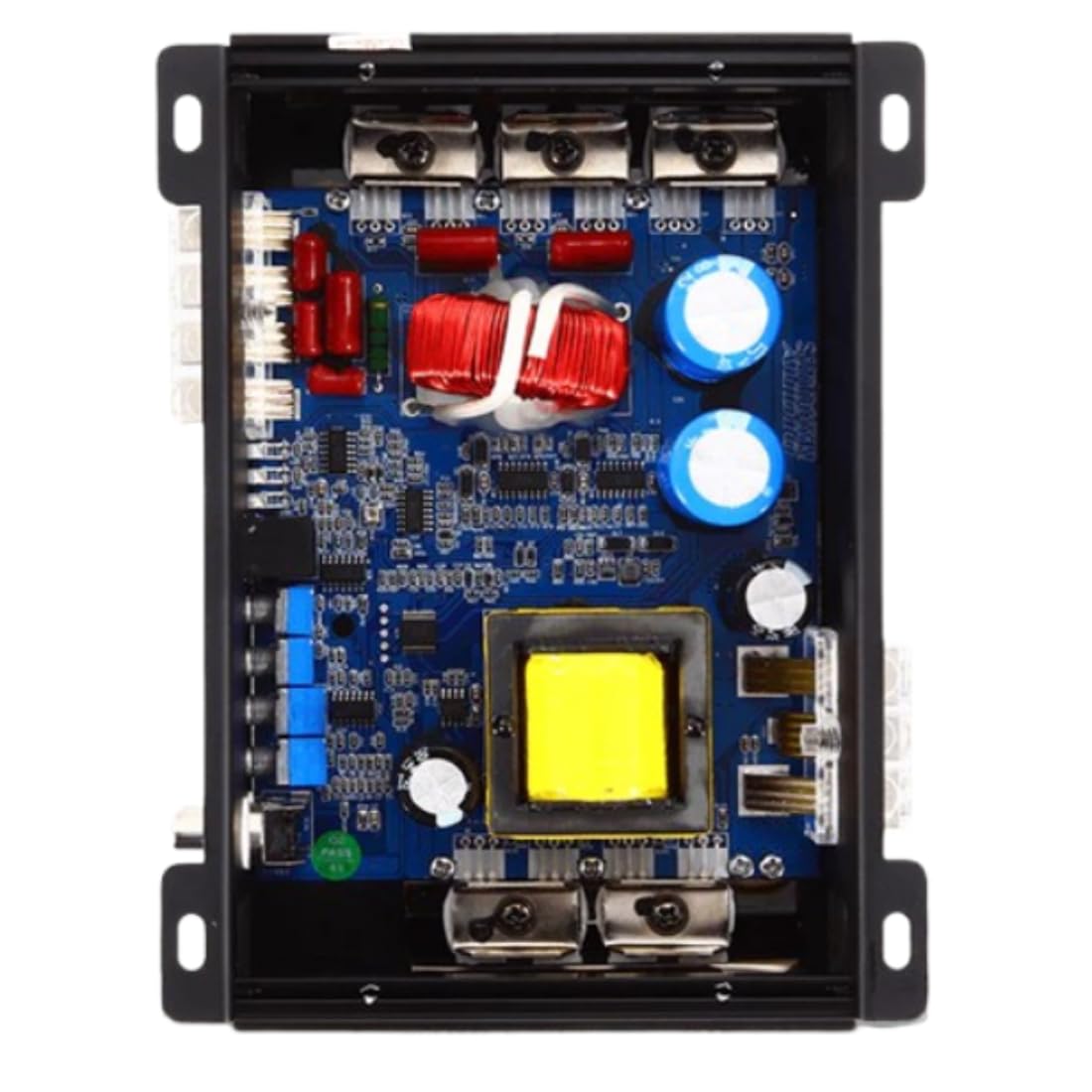 Full Range Sundown Audio Class D Monoblock Amplifier - 1000W/600W RMS 1-Ohm Stable Digital Car Audio Amp with Variable Filters, Bass Boost, Clipping Remote, 4-Way Protection (SFB-1000Dv2)