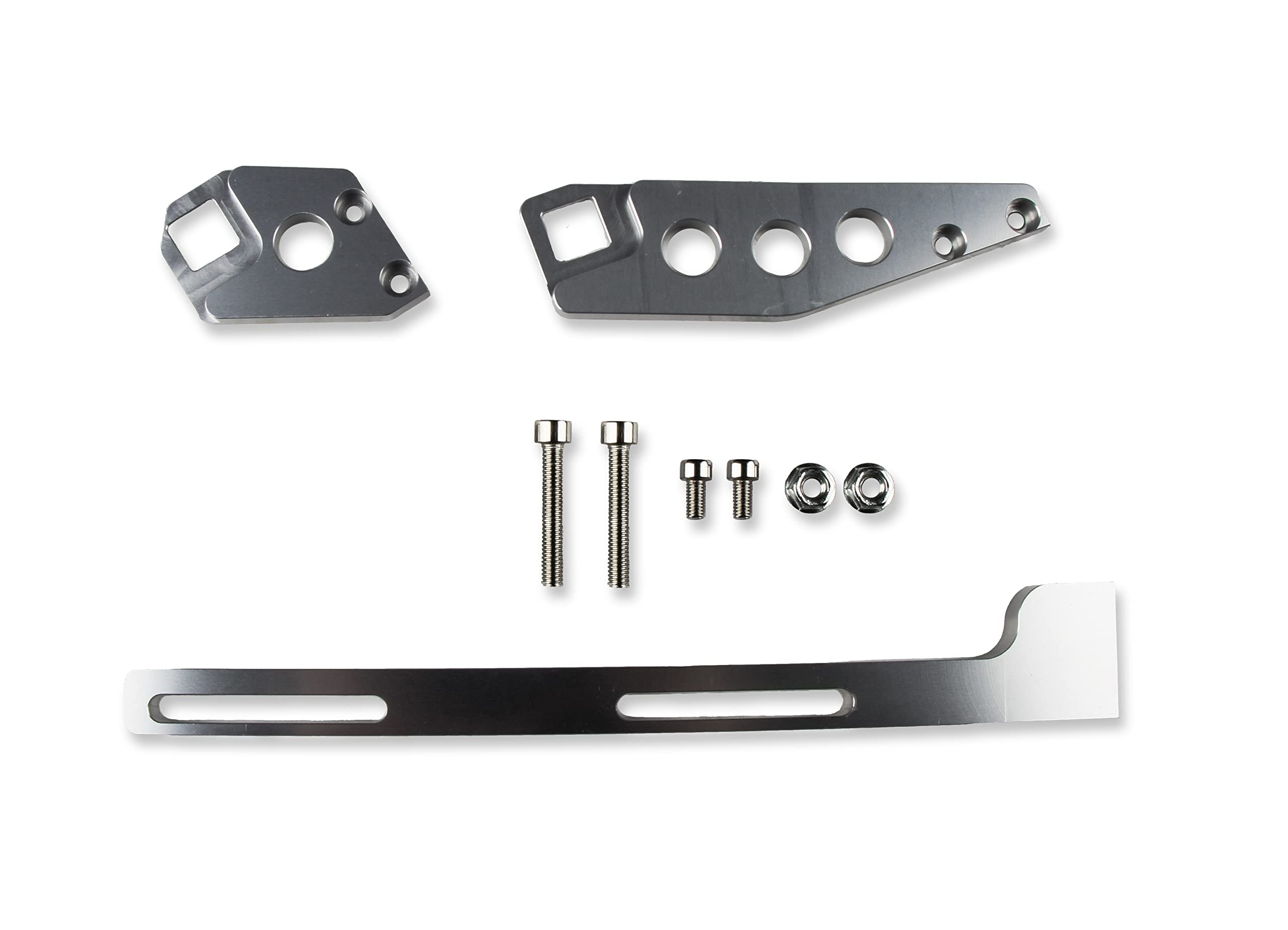 Sniper EFI Holley 870016 Cable Bracket Kit Silver