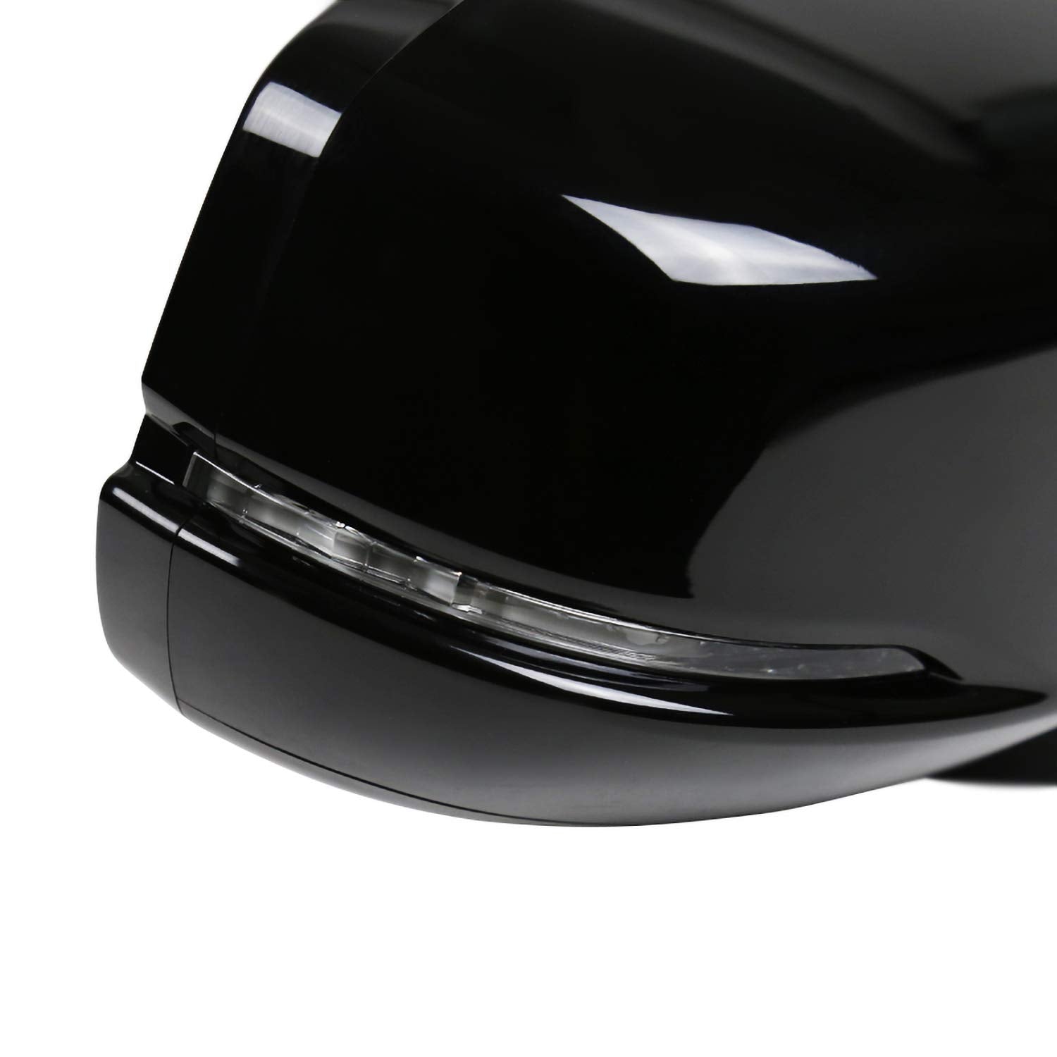Right Passenger Side Mirror Spec-D Tuning 7-Pin Power Heated + LED Turn Signal Compatible with 2013-2017 Honda Accord
