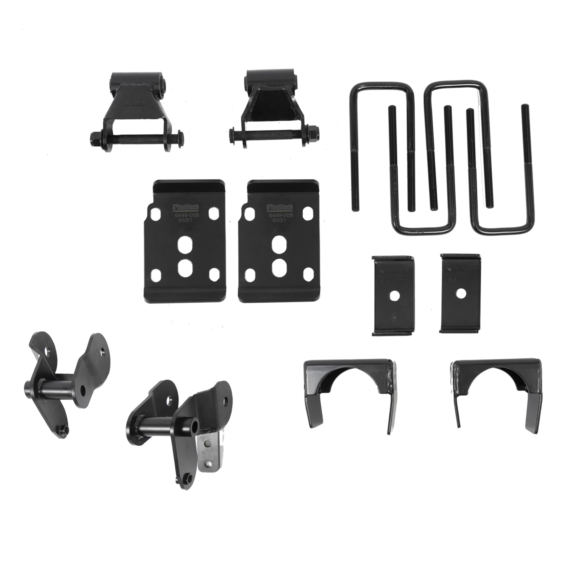 Belltech 2WD 2021+ Ford F-150 1-3.5in Front 4.5in Rear Complete Lower