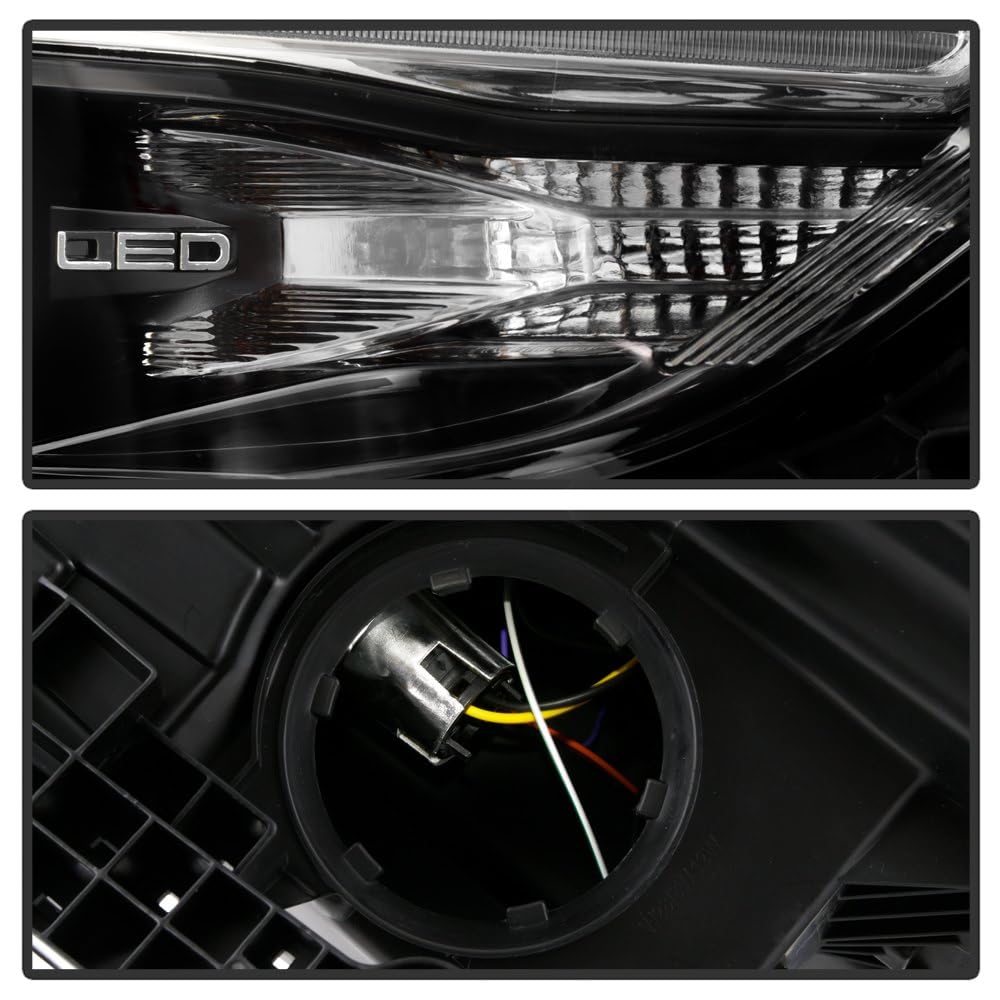 GMC Terrain 18-21 Spyder (POE) Full LED Projector Headlight - Signal-7444NA(Included) - OE Right