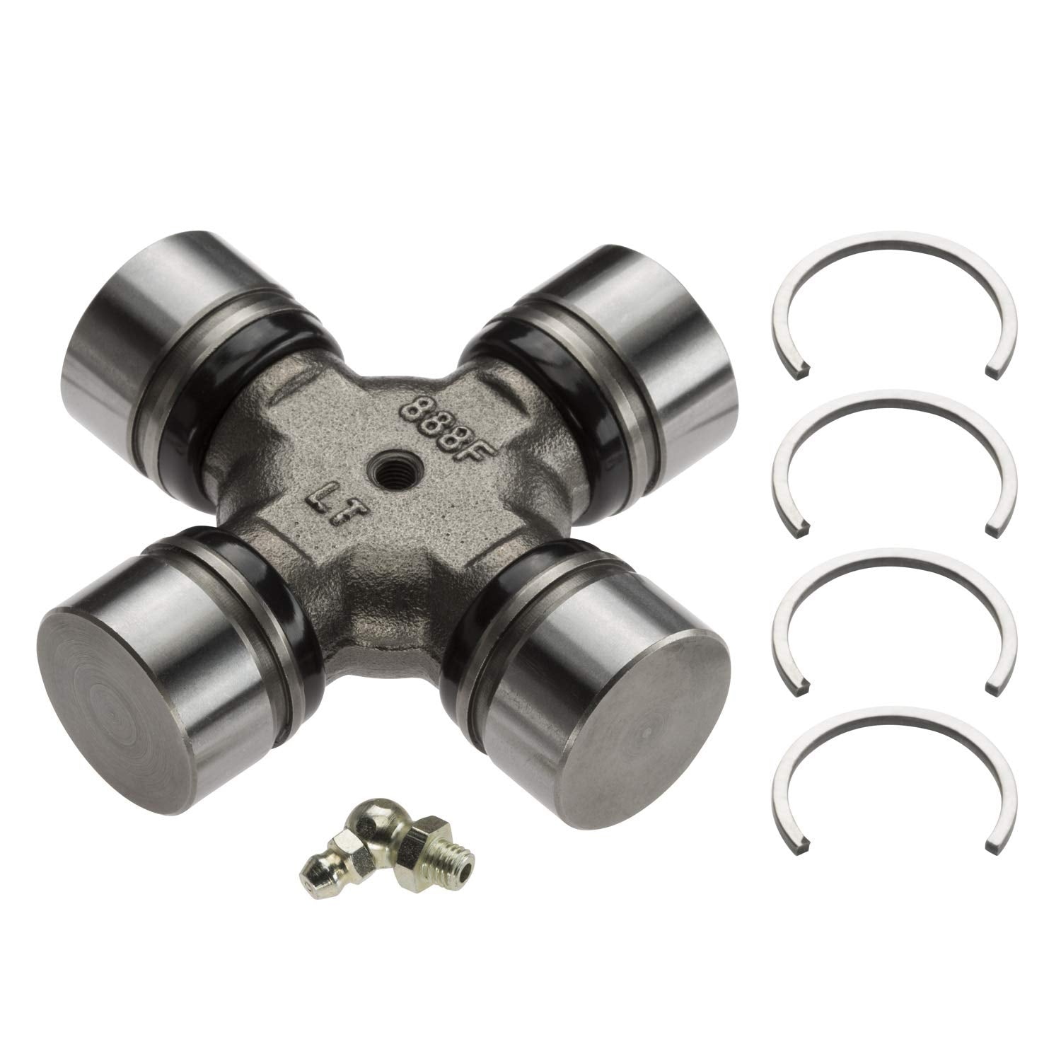 Premium MOOG Greaseable Universal Joint for Our 1400 Series; Rockwell 44 Series