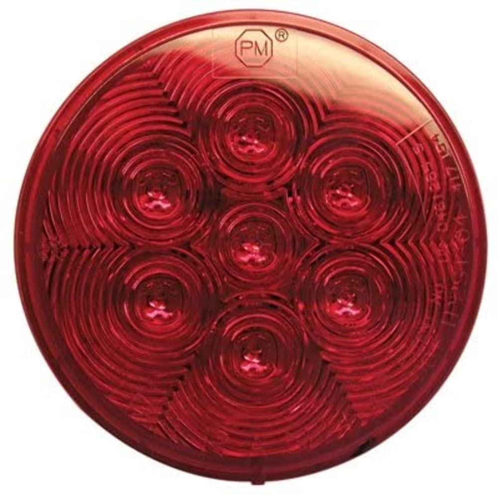 Piranha LED Peterson M417R-3P 4 Stop, Turn Tail Light Red with Adapter Plug