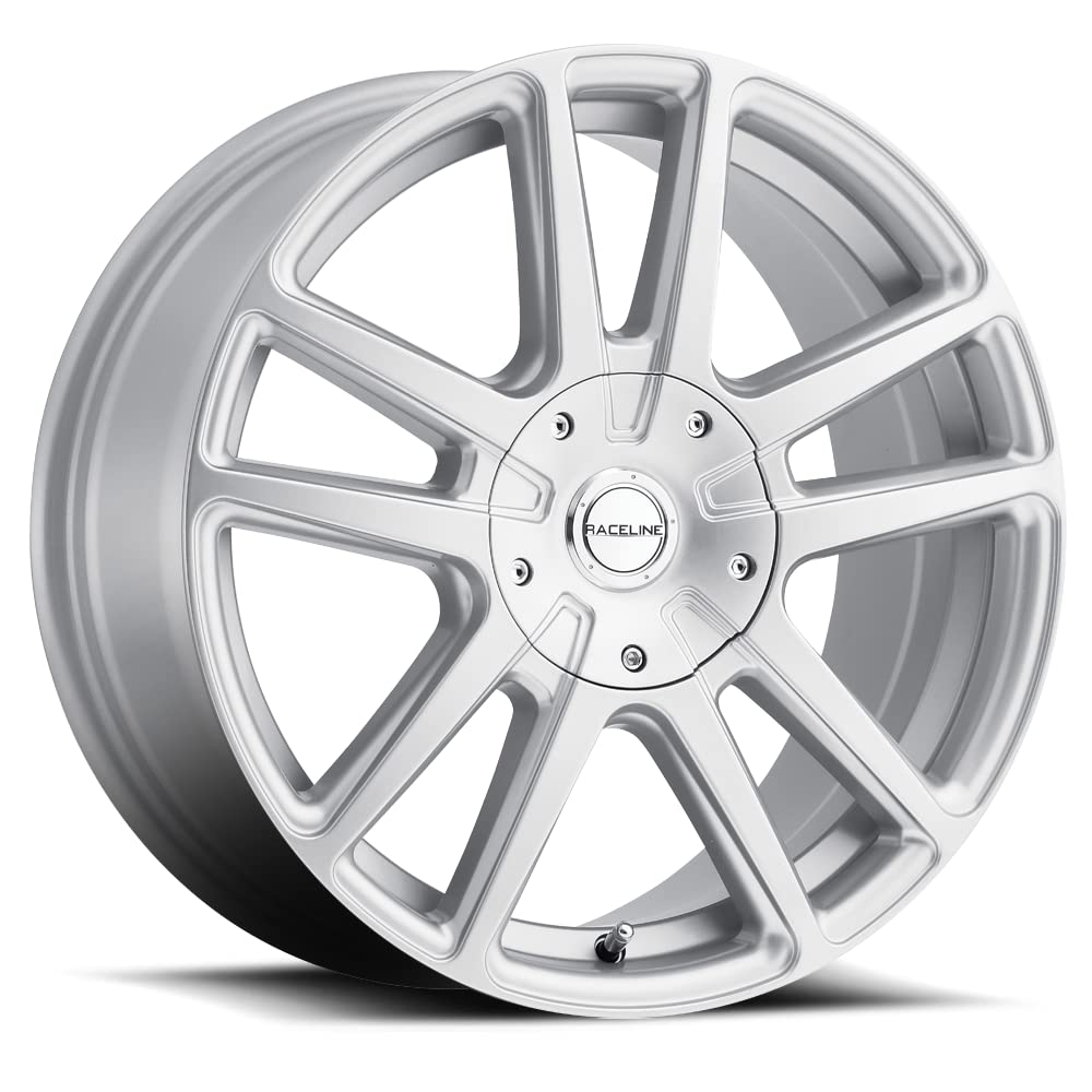 Encore Raceline Wheels 145 Satin Silver Wheel (16 x 7. inches /5 x 108 mm, 40 mm Offset)
