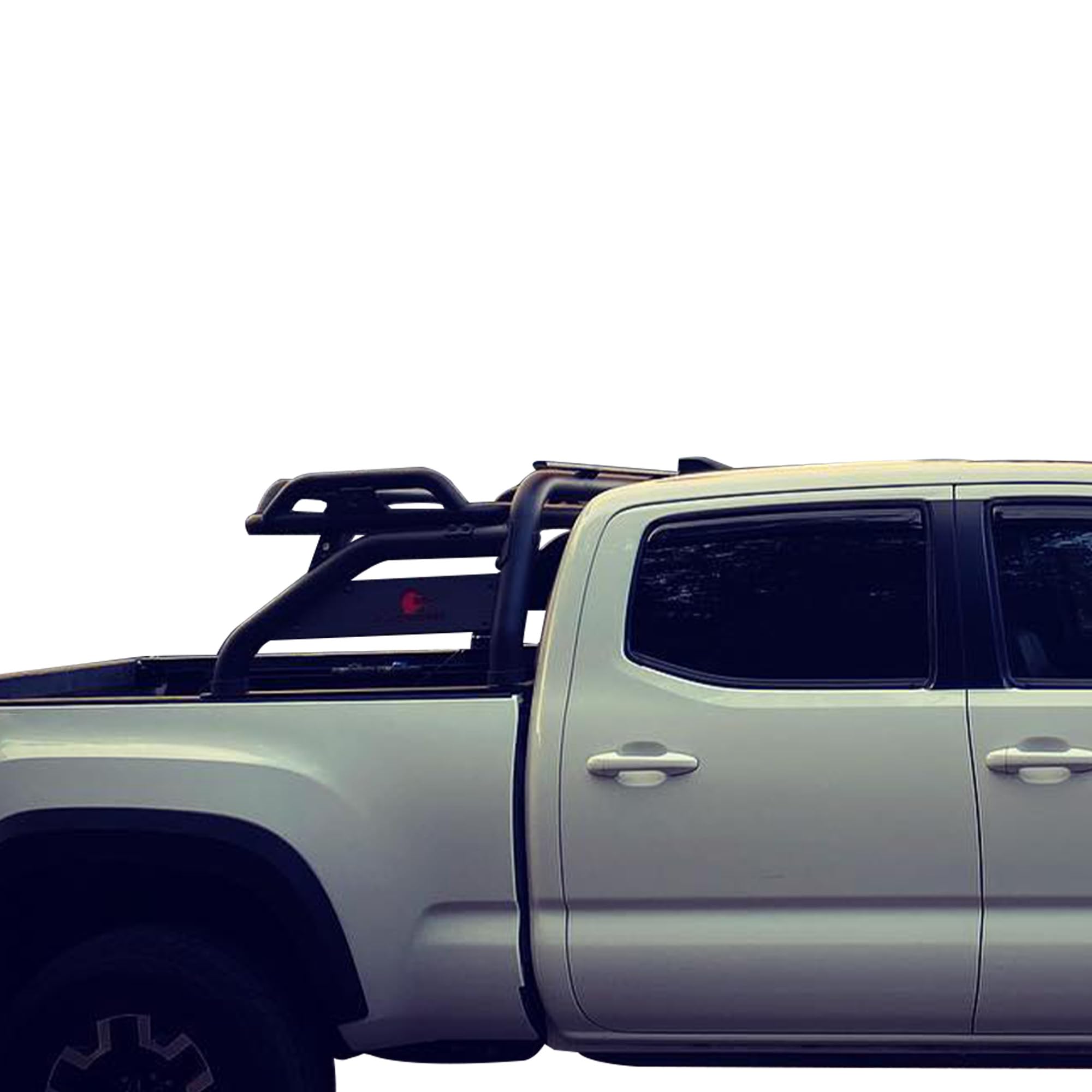 Atlas Roll Bar Black Black Horse Off Road Compatible with 2005-2023 Toyota Tacoma-ATRB6BK