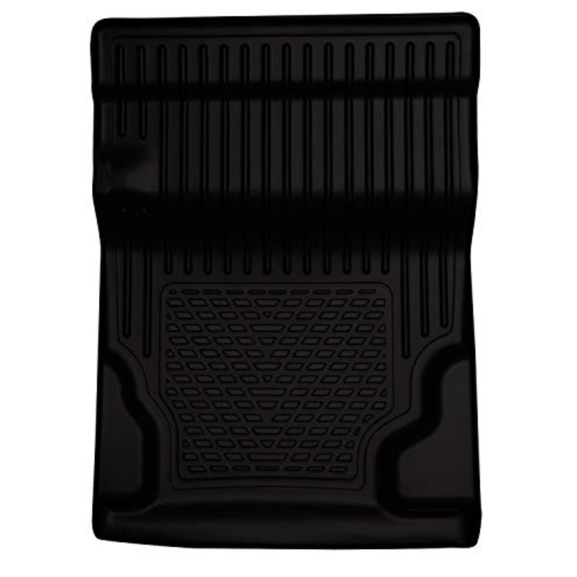 Weatherbeater Husky Liners Floor Mats | Fits 2011-2014 Cadillac Escalade, Chevrolet Tahoe & GMC Yukon with 2nd Row Bucket Seat | Walkway, 1-pc Black - 81251