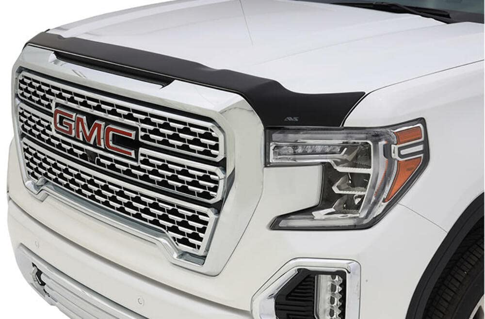 Aeroskin Hood Protector Auto Ventshade [AVS] | Fits 2022-2025 Jeep Wagoneer | Low Profile Deflector/Bug Shield - 1 pc., Smoke | 322209