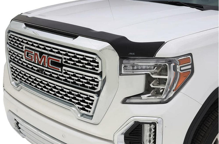 Aeroskin Hood Protector Auto Ventshade [AVS] | Fits 2022-2025 Jeep Wagoneer | Low Profile Deflector/Bug Shield - 1 pc., Smoke | 322209