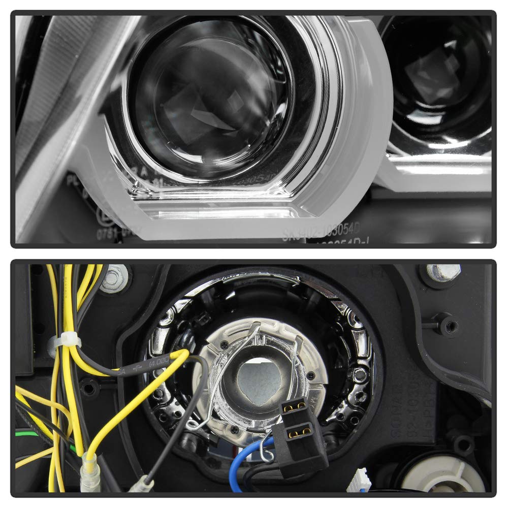 Headlights Spyder Signature (PRO-YD-BMWE9009-BK)