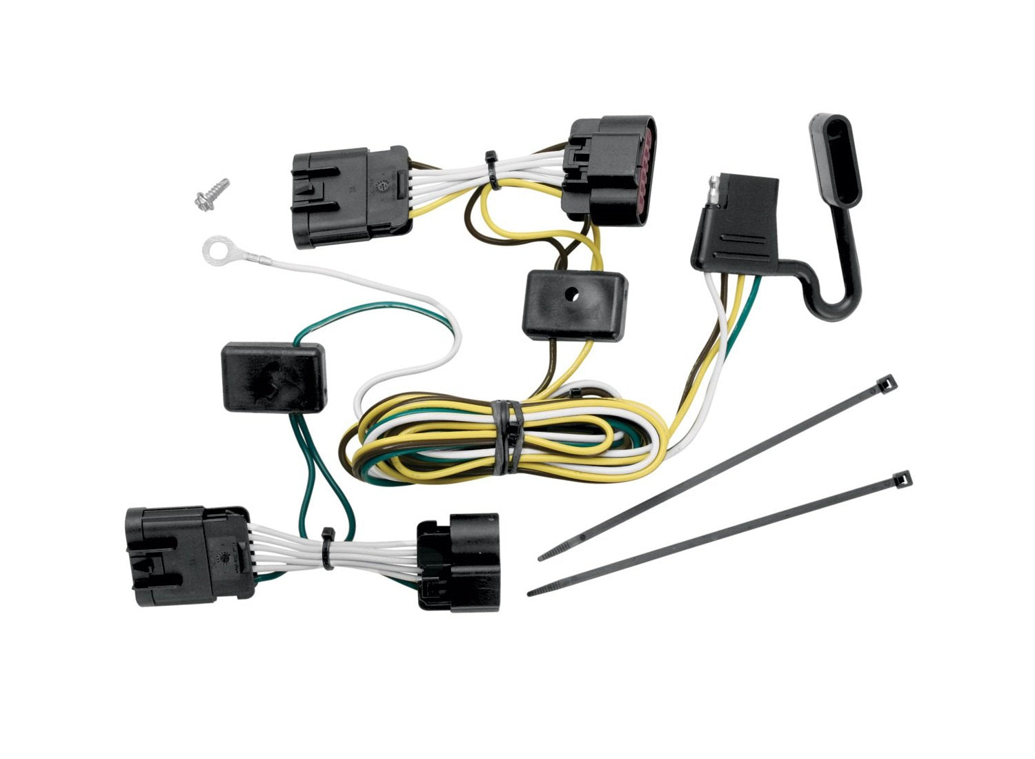 TEKONSHA T-One® 118396 T-Connector Harness, 4-Way Flat, Compatable with 2005-2007 Buick Terraza, 2005-2009 Chevrolet Uplander, 2005-2009 Pontiac Montana SV6, 2005-2007 Saturn Relay