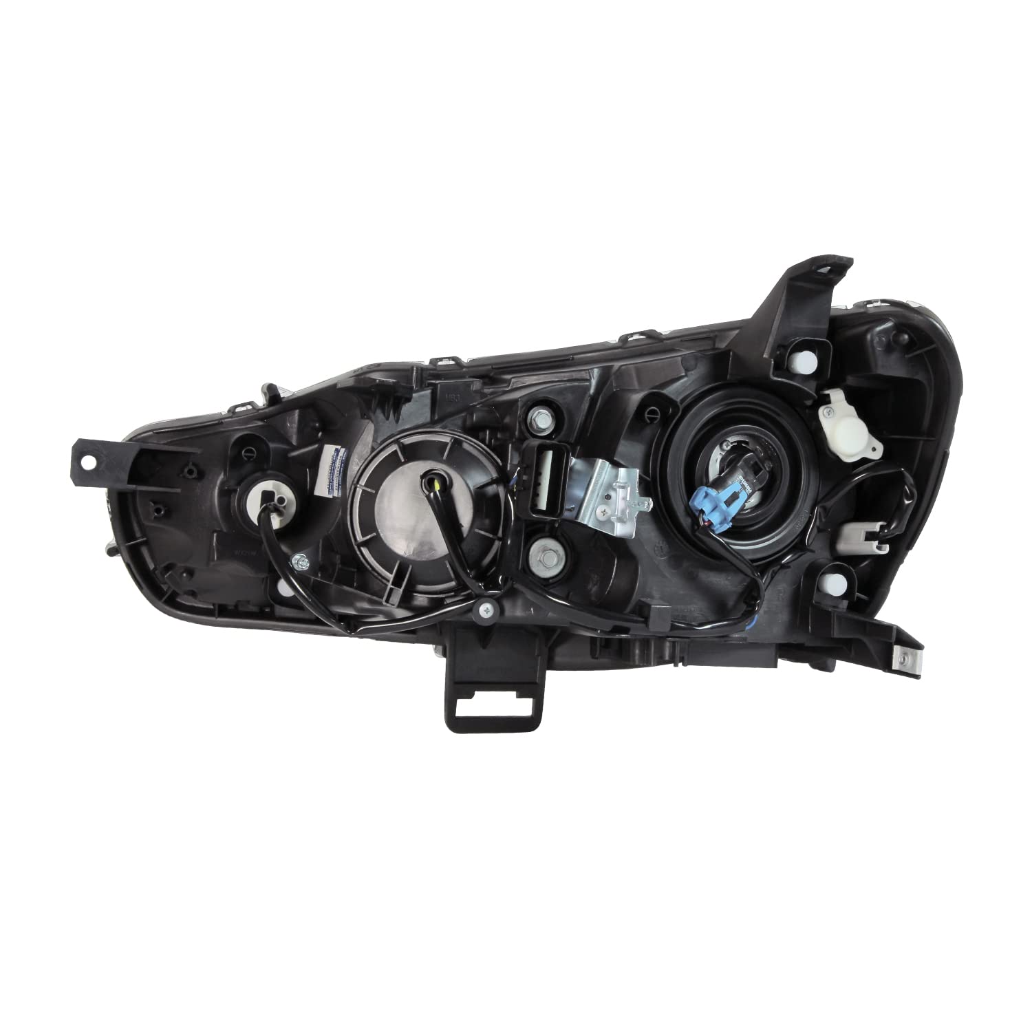 Right TYC Headlight Assembly Compatible with 2009-2015 Mitsubishi Lancer