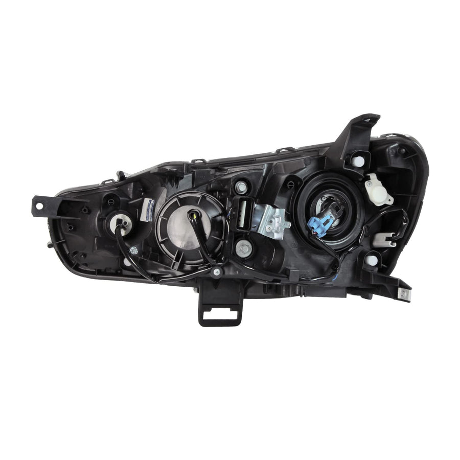Right TYC Headlight Assembly Compatible with 2009-2015 Mitsubishi Lancer