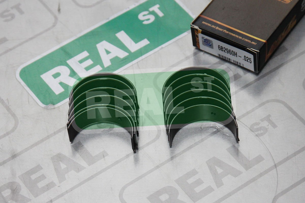 ACL 6B2960H-.025 High Performance Oversized Rod Bearing Set for Nissan, 0.025mm