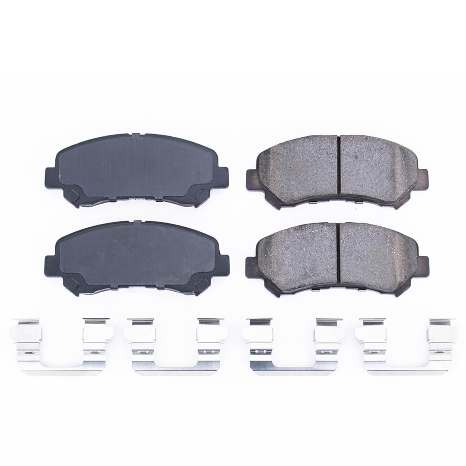 Power Stop Brake Kit Front For Nissan Rogue 2008-13 |Rogue Select 2014-15 |Sentra 2008 |Suzuki Kizashi 2010-13 - Ceramic Brake Pads With Installation Hardware, 17-1338