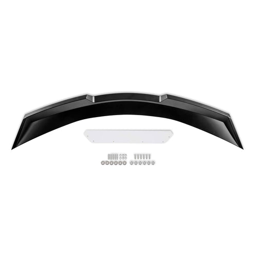 Muscle Cars Drake CV-C8R190001-PASB Rear Wicker Bill Spoiler - Satin Black