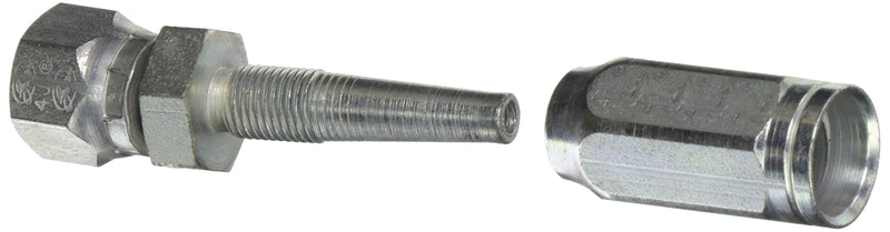 Gates Field Attachable Type T 4C1T-5RFJX for G1 Hose, 1 Wire, Female JIC 37 Flare Swivel, 1/4" ID, 2.58"