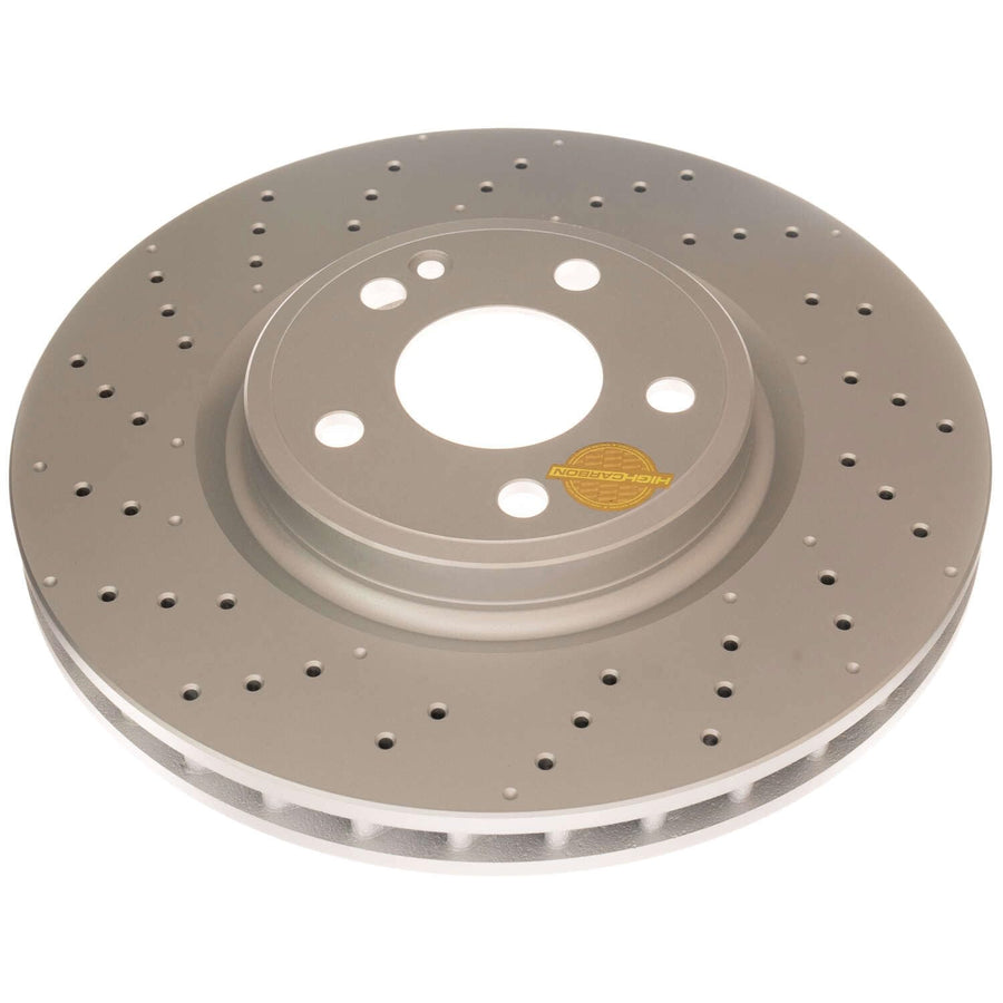 Power Stop EBR1821EVC Genuine Geomet Coated FrontBrake Rotor For INFINITI QX30 2017-2019, Mercedes-Benz CLA250 2014-2019, Mercedes-Benz GLA250 2015-2020 [Model Specific] Evolution