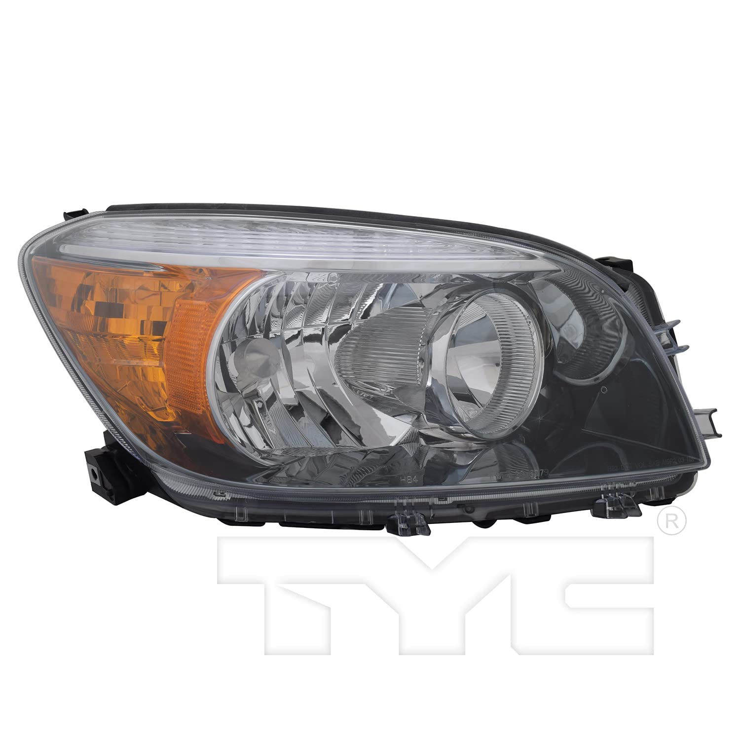 Right TYC Headlight Assembly Compatible with 2006-2008 Toyota Rav4