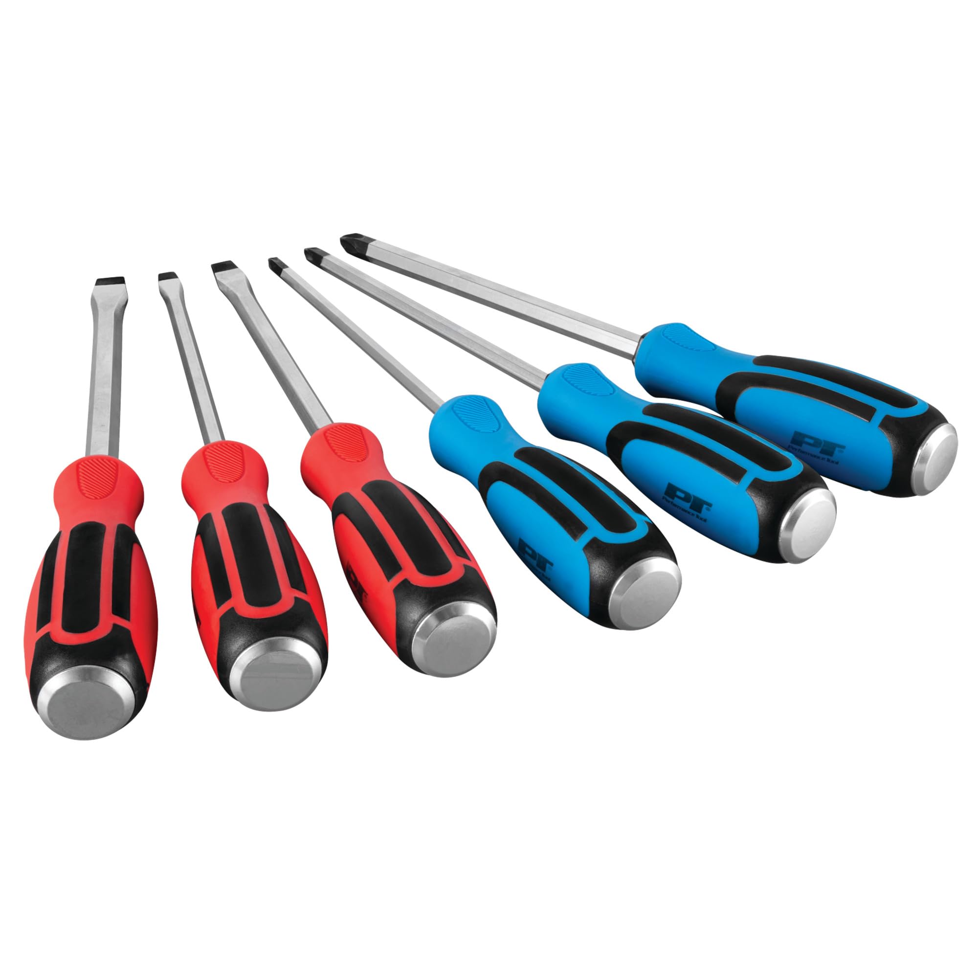 W1740 Performance Tool 6Pc Go-Thru Screwdriver Set