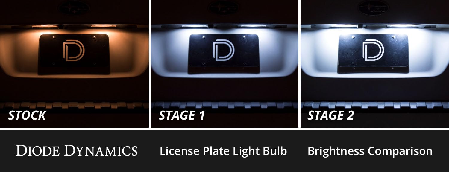 Diode Dynamics interior bulb pack LED compatible with Subaru Forester 2014-2018, Stage 1
