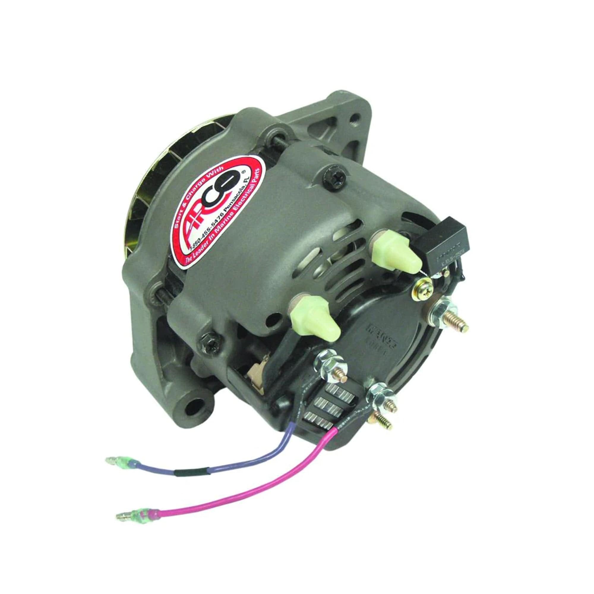 Replacement Arco Marine 65108 Alternator, 12V, 75A Pleasurecraft, Universal