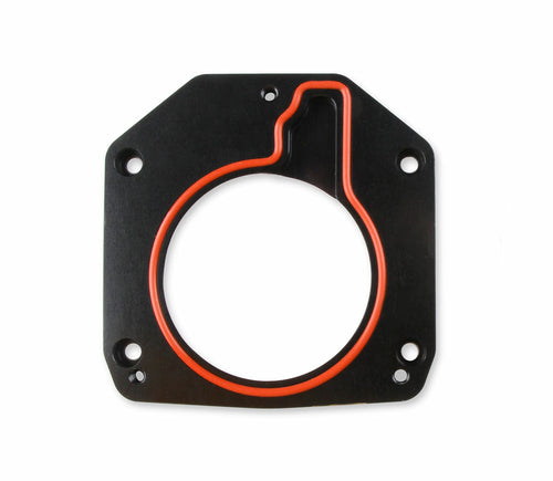 Holley 860026 Sniper EFI Throttle Body Adapter Plate Black