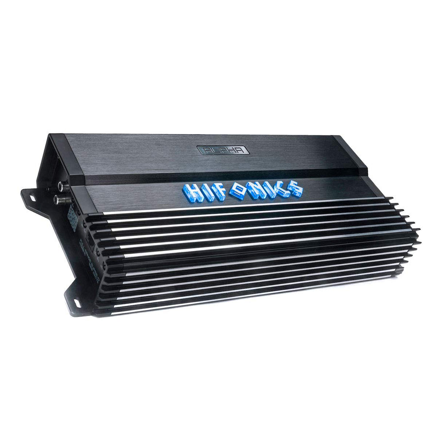 Hifonics Alpha A1500.1D Compact 1500 Watt 1 Ohm Stable Monoblack Car Audio Amplifier