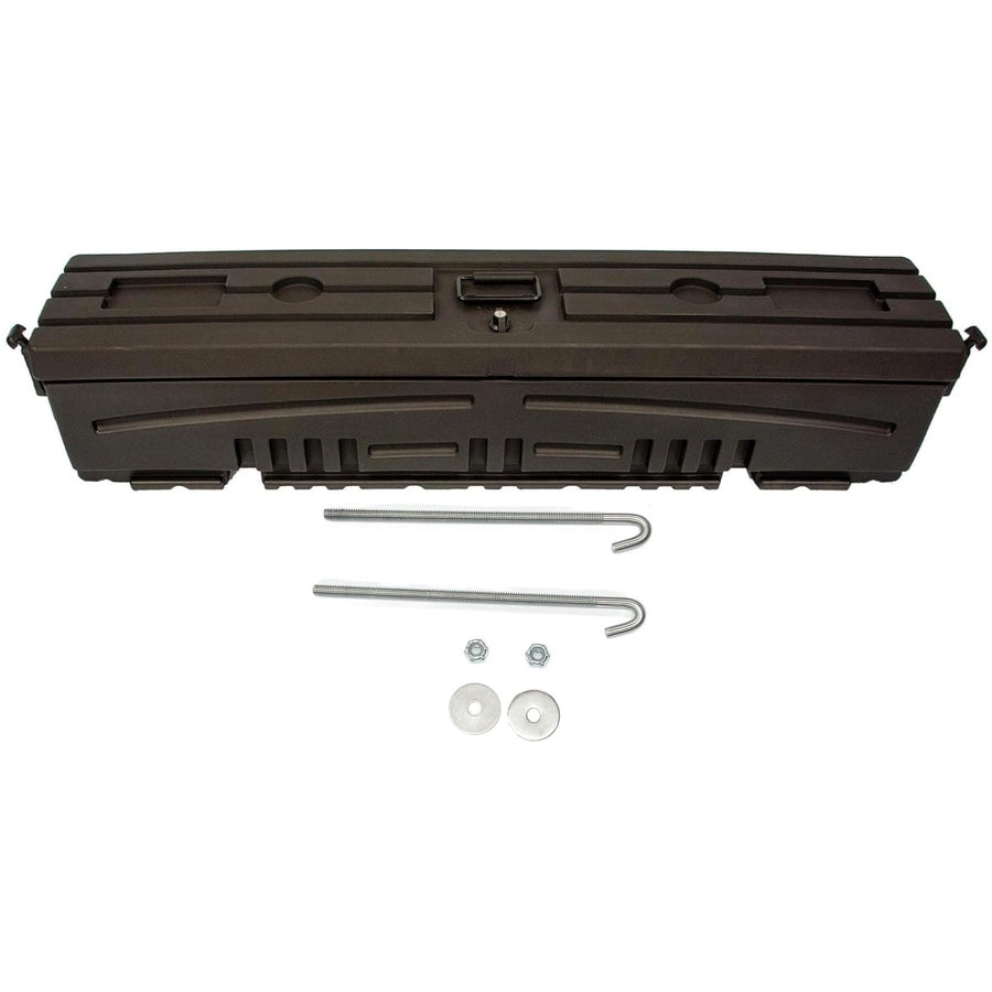DUHA 70820 All-Terrain Side by Side Storage Box with Mounting Kit fits 2014 2025 Polaris Ranger UTV with 42 Inch Mid Size Box - Heavy Duty, Weather Resistant & Lockable Latches