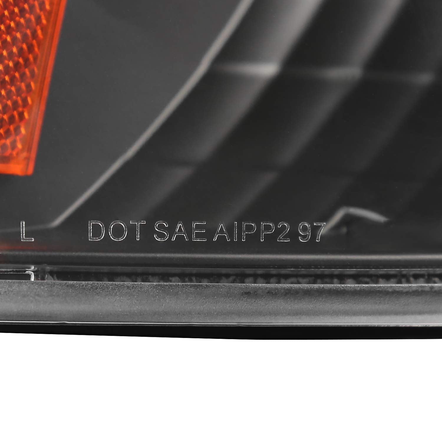 Led Head Lights + Corner Lights Turn Signal Lamp SPEC-D TUNING Comopatible with 1997-2003 Ford F150 Left + Right Pair