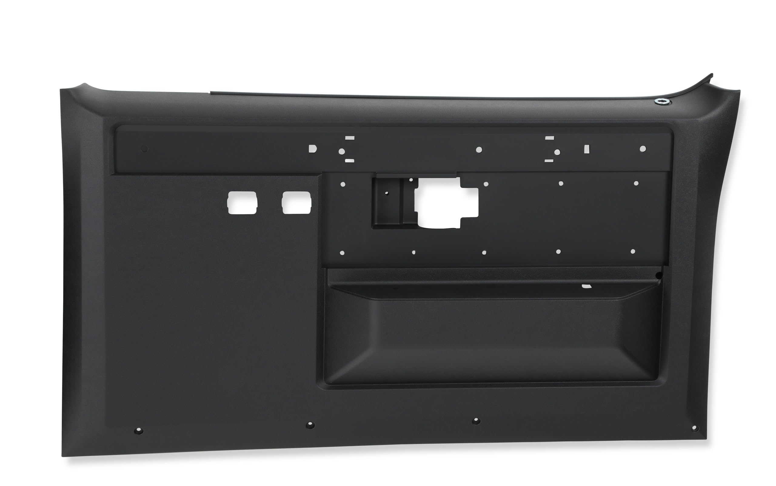 Brothers Trucks Black FP87FNN Reproduction Door Panel - Front - Non Power - Pair Compatible with 1981-1987 Chevrolet/GMC C/K Series Silverado Truck, Blazer/Jimmy & Suburban