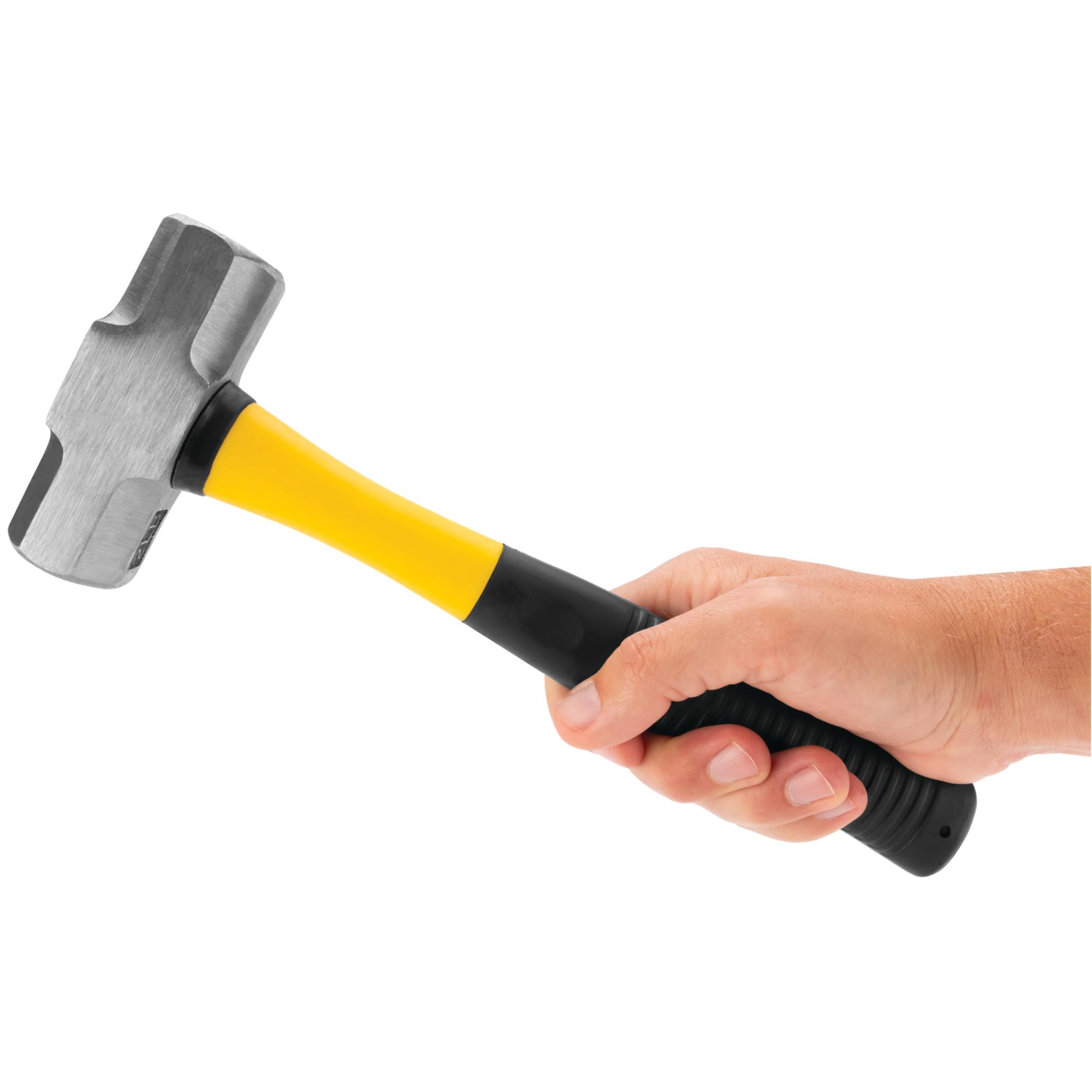 2lb Performance Tool Fiberglass Handle Sledge Hammer, Black