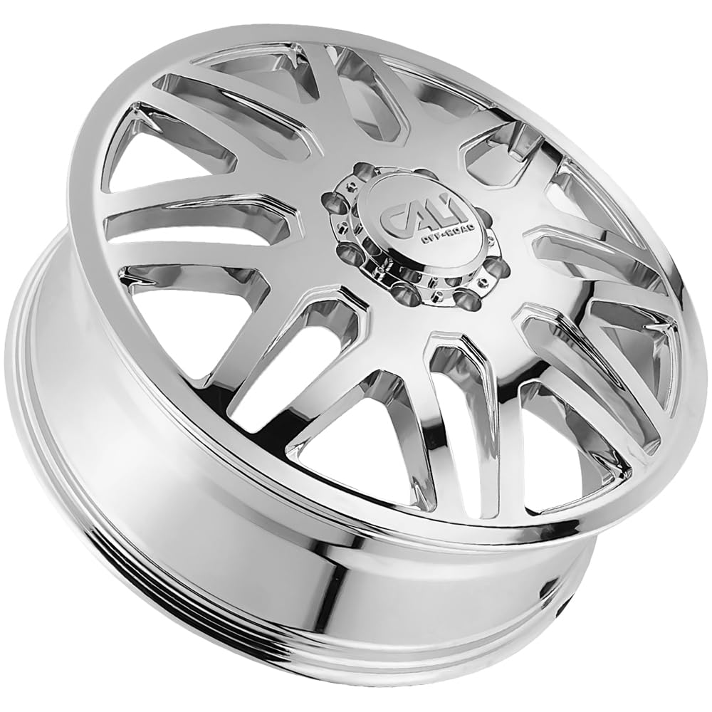 DUALLY CALI INVADER 9115D CHROME 24X8.25 8-165.1 115MM 121.3MM