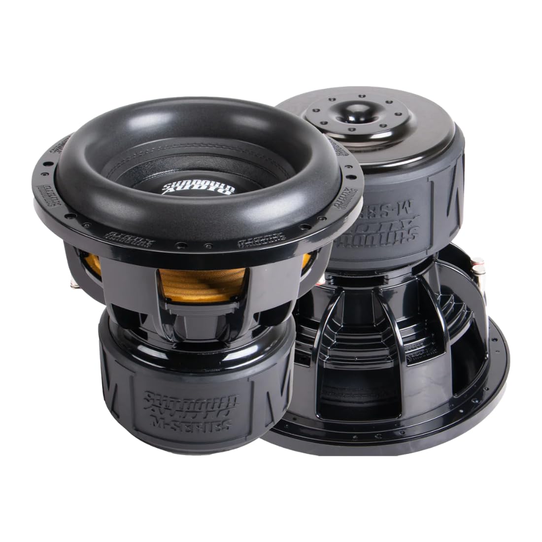 M12 Sundown Audio Car Subwoofer – 12" Dual 1 Ohm, 2000W RMS/4000W Peak, 3" Aluminum VC, 35mm Xmax, Mega Roll Surround, Quad-Stacked Magnet, Low-Distortion Car Audio Sub