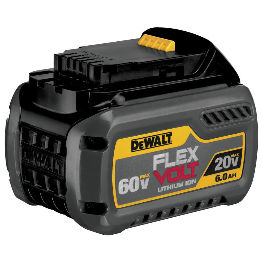 FLEXVOLT DEWALT 20V/60V MAX Lithium Ion Battery, 6.0-Ah (DCB606)
