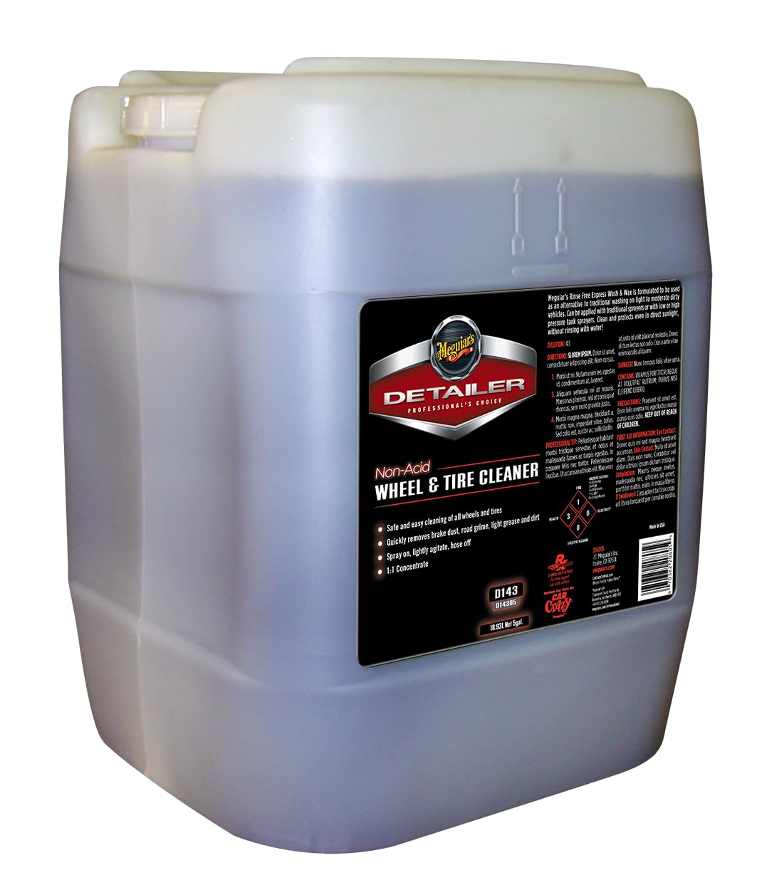 NON-ACID WHEEL & TIRE CLEAN Meguiar's 5G