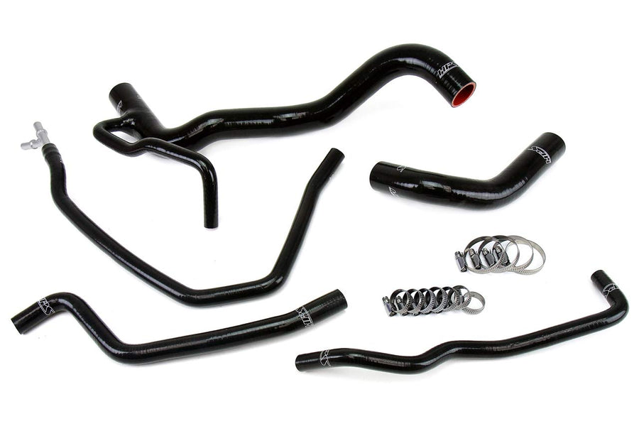 Black HPS 57-1479-BLK Silicone Radiator Coolant Hose Kit