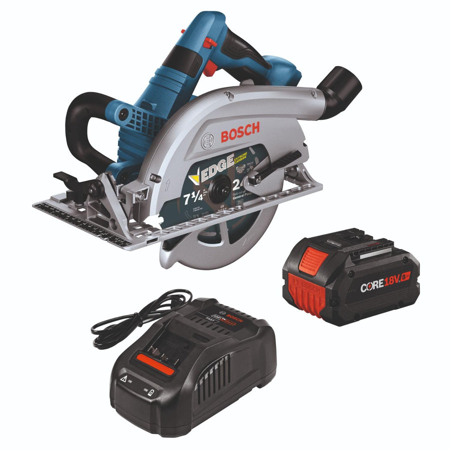 BOSCH 18V GKS18V-26LB14 PROFACTOR Blade-Left 7-1/4 In. Circular Saw Kit with (1) CORE18V 8 Ah High Power Battery