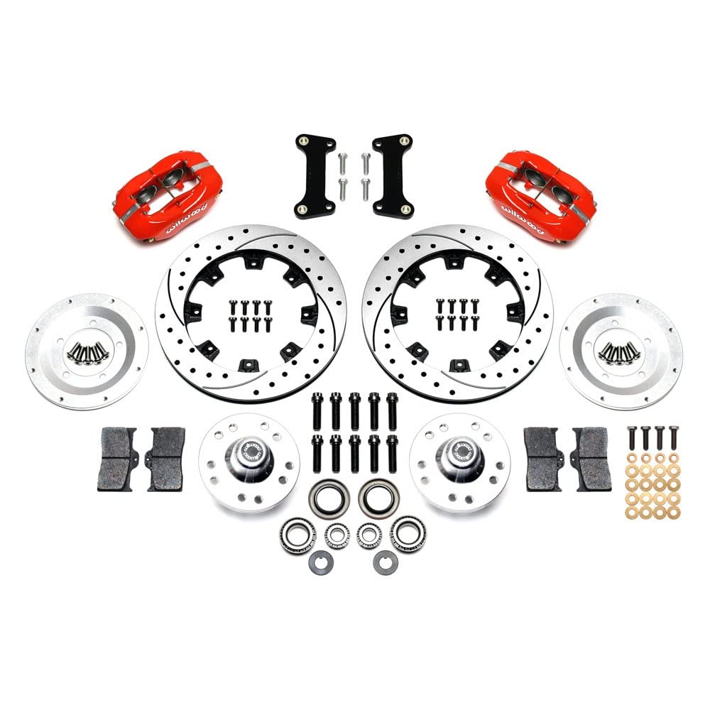 12.19" FDLI Front Kit, Drilled, Red
